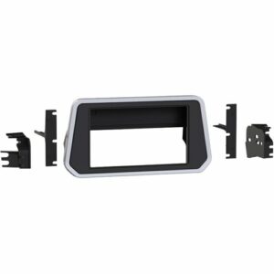 Metra - Dash Kit for Select 2019-2023 Nissan Altima DDIN - Silver/Gloss Black