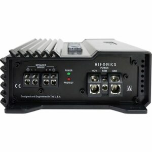 Hifonics - ALPHA 1000W Class D Bridgeable 2-Channel Amplifier with Variable Crossovers - Black