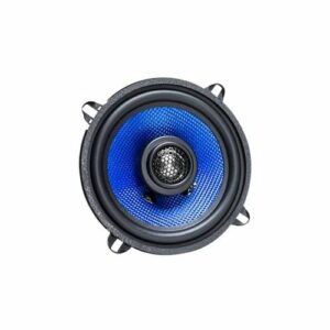 Hifonics - Alpha 5-1/4" 2-Way Car Speakers with Woven Glass Fiber Composite Cones (Pair) - Blue/Black