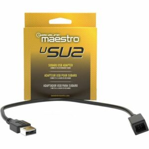 Maestro - Factory USB to Male USB Adapter for Select Subaru Vehicles - Black