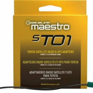 Maestro - Antenna Adapter for Select Toyota Vehicles - Black