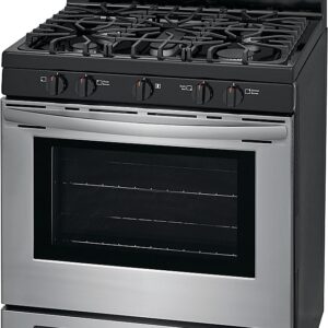 Frigidaire - 5.0 Cu. Ft. Freestanding Gas Range - Stainless Steel