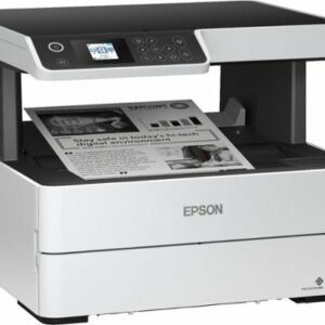 Epson - EcoTank ET-M2170 Wireless Monochrome All-in-One Supertank Printer - White