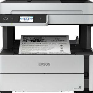 Epson - EcoTank ET-M3170 Wireless Monochrome All-in-One Supertank Printer - White