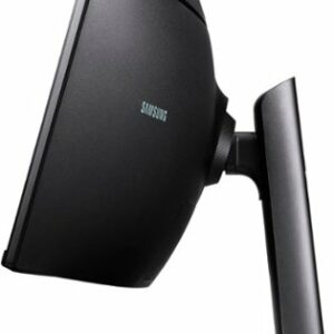 Samsung - Odyssey CRG9 49" Curved Dual QHD FreeSync and G-Sync Gaming Monitor (DisplayPort, HDMI, USB) - Black