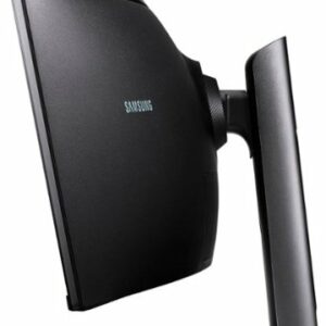 Samsung - Odyssey CRG9 49" Curved Dual QHD FreeSync and G-Sync Gaming Monitor (DisplayPort, HDMI, USB) - Black