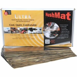 HushMat - Bulk Sound-Damping Kit, 58 Sq. Ft. - Stealth Black Foil