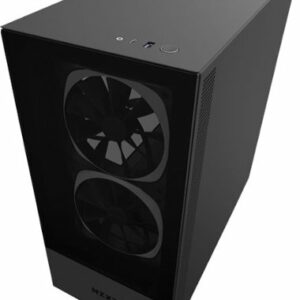 NZXT - H510 Elite Compact ATX Mid-Tower Case with Dual-Tempered Glass - Matte Black