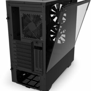 NZXT - H510 Elite Compact ATX Mid-Tower Case with Dual-Tempered Glass - Matte Black