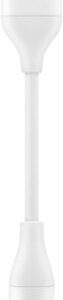 Samsung - USB Type C-to-3.5mm Headphone Jack Adapter - White