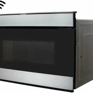 Sharp - 1.2 Cu. Ft. Microwave Drawer Works with Alexa and Easy Wave Open - Stainless Steel