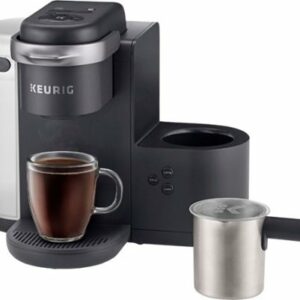 Keurig - K-Cafe Single Serve K-Cup Coffee Maker - Dark Charcoal