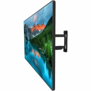 Kanto - Full-Motion TV Wall Mount for Most 34" - 55" TVs - Extends 19.5" - Black