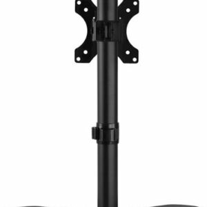 Mount-It! - Single Monitor Desk Stand - Black