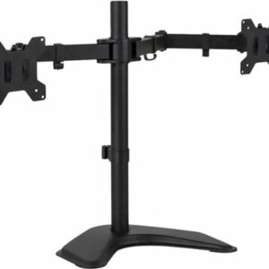 Mount-It! - Dual Monitor Desk Stand - Black