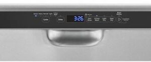 Whirlpool - Front Control Built-In Dishwasher with Stainless Steel Tub, 3rd Rack, 50 dBA - Monochromatic Stainless Steel