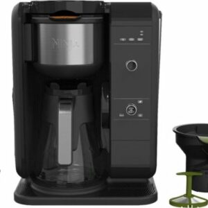 Ninja - Hot & Cold Brew 10-Cup Coffee Maker - Black/Stainless Steel