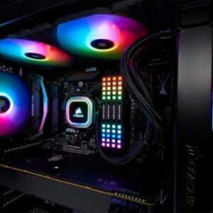 CORSAIR - iCUE 220T RGB Airflow ATX Mid-Tower Smart Case - Black