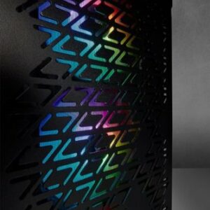 CORSAIR - iCUE 220T RGB Airflow ATX Mid-Tower Smart Case - Black