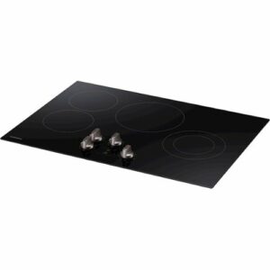 Samsung - 30" Built-In Electric Cooktop - Black