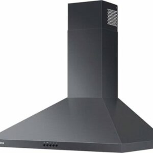 Samsung - 30" Convertible Range Hood - Black Stainless Steel