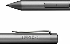 Wacom - Bamboo Ink Smart Stylus for Windows Ink; 2nd Generation - Gray