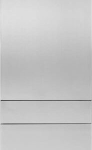 Left-Hinge Door Panel for Monogram ZKSSN849 Refrigerator - Stainless Steel Solid