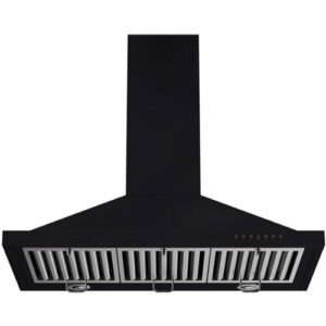 ZLINE - Designer Copper 36" Externally Vented Range Hood - Oil-Rubbed Bronze With Copper Accents