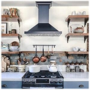 ZLINE - Designer Copper 36" Externally Vented Range Hood - Oil-Rubbed Bronze With Copper Accents