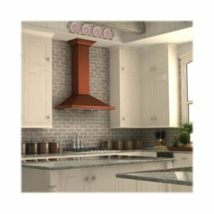 ZLINE - Designer Copper 48" Externally Vented Range Hood - Baked Copper