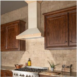 ZLINE - Designer Wood 48" Externally Vented Range Hood - Multicolor