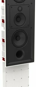 Bowers & Wilkins - CI700 Series In Wall 3-way Speaker w/4" midrange, dual 6" bass drivers, includes retrofit back box (each) - White