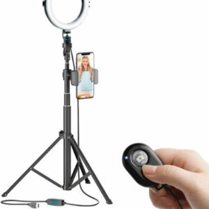 Bower - Selfie Ring Light Studio - Black