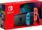 Nintendo - Geek Squad Certified Refurbished Switch - Neon Red/Neon Blue Joy-Con