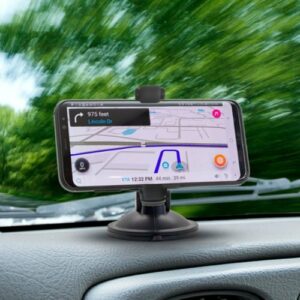 Bracketron - OneClick Clamp Mount for Dash / Window - Black