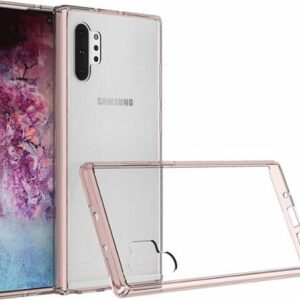 SaharaCase - Crystal Series Case for Samsung Galaxy Note 10+ and 10+ 5G - Clear Rose Gold