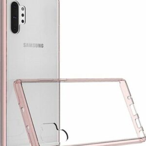 SaharaCase - Crystal Series Case for Samsung Galaxy Note 10+ and 10+ 5G - Clear Rose Gold