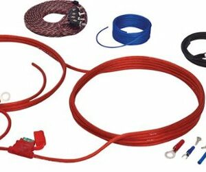 Stinger - 4000 Series 10GA Complete Amplifier Wiring Kit for Car Audio Systems up to 300W/30A - Red