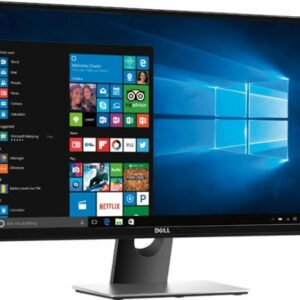 Dell - Geek Squad Certified Refurbished 27" IPS LED FHD FreeSync Monitor - Piano Black