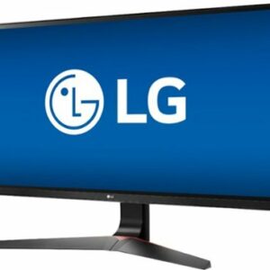 LG - Geek Squad Certified Refurbished 34" IPS LCD UltraWide FHD FreeSync Monitor - Black