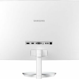 Samsung - Geek Squad Certified Refurbished 27" LED Curved FHD FreeSync Monitor - Silver