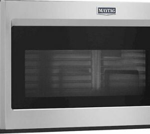 Maytag - 1.9 Cu. Ft. Over-the-Range Microwave with Sensor Cooking and Dual Crisp - Stainless Steel