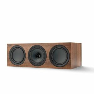 KEF - Q Series 6.5" 2.5-Way Center-Channel Speaker (Each) - Walnut