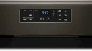 Whirlpool - 5.0 Cu. Ft. Freestanding Gas Range with Self-Cleaning and SpeedHeat Burner - Black Stainless Steel