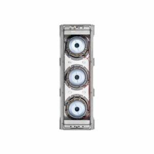 KEF - Ci R Series 6-1/2" Passive Subwoofer - Silver/Black