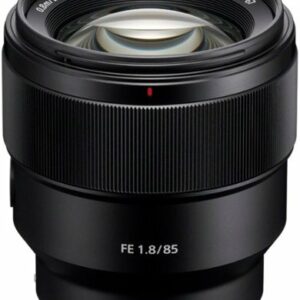 Sony - FE 85mm f/1.8 Telephoto Prime Lens for E-mount Cameras - Black