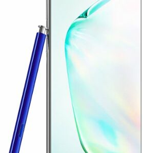 Samsung - Geek Squad Certified Refurbished Galaxy Note10 with 256GB Memory Cell Phone (Unlocked) - Aura Glow