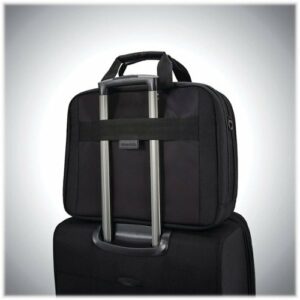 Samsonite - Pro Double Compartment Briefcase for 15.6" Laptop - Black