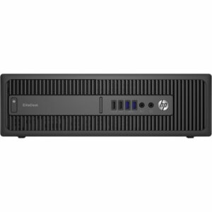 HP - Refurbished EliteDesk Desktop - Intel Core i5 - 16GB Memory - 256GB SSD - Black