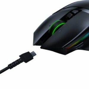 Razer - Basilisk Ultimate Wireless Optical  with HyperSpeed Technology and Charging Dock Gaming Mouse - Black